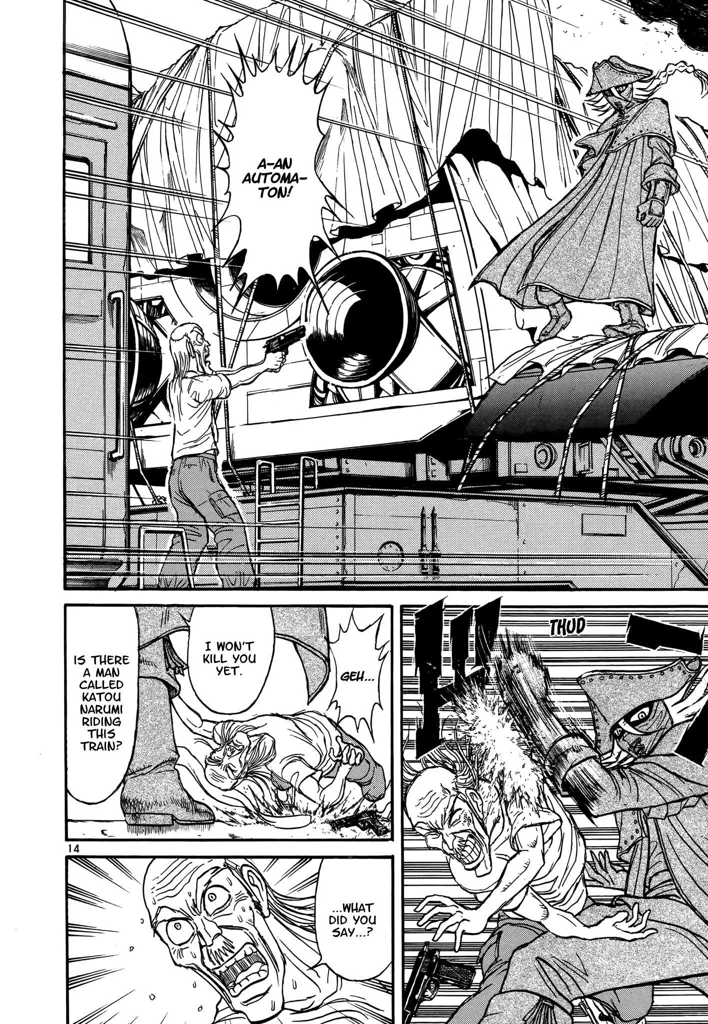 Karakuri Circus Chapter 414 14